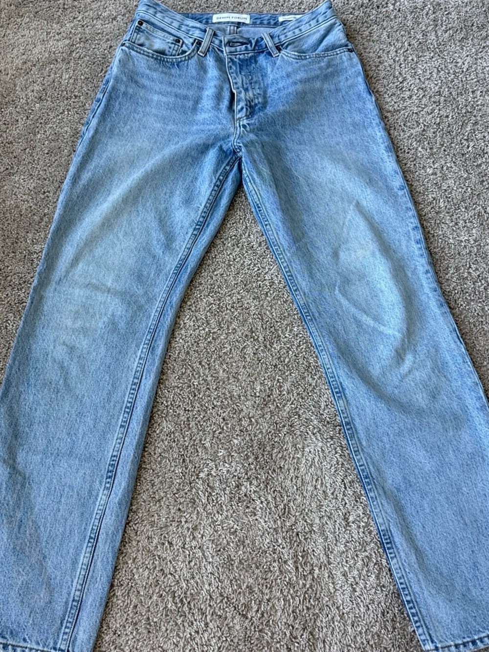 Denim Forum Romy Straight 30L Size 28